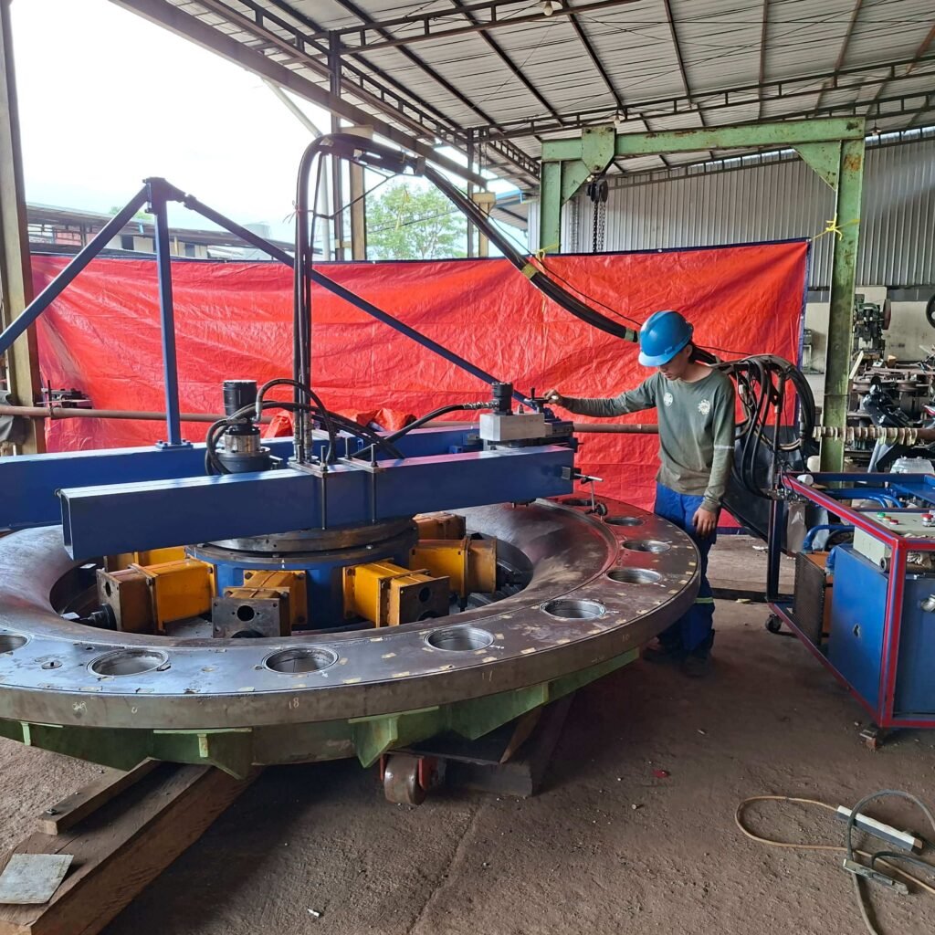 flange facers machining PT DIM