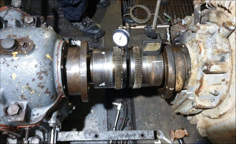 alignment check coupling PT DIM