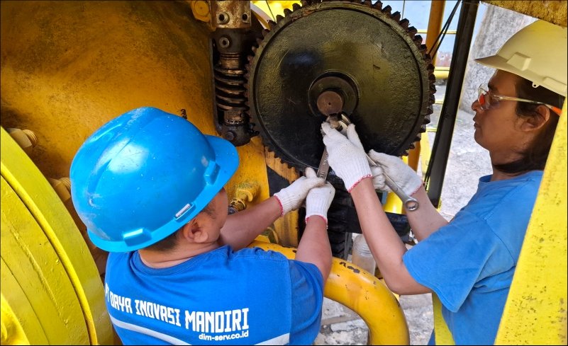 diverter valve gear repair PT DIM