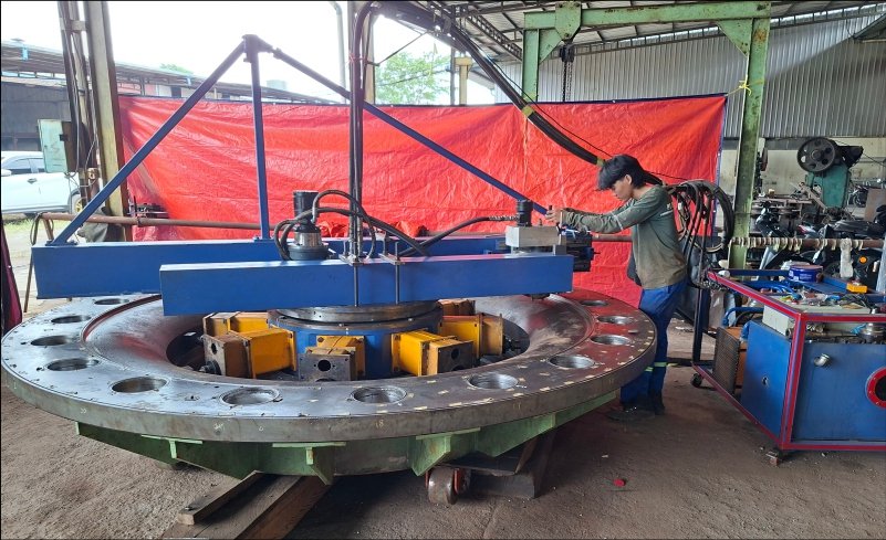 flange facers head cover onsite PT DIM