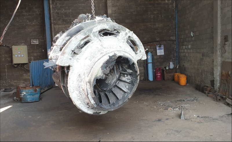 new runner manufacturing for hydro turbine PT DIM