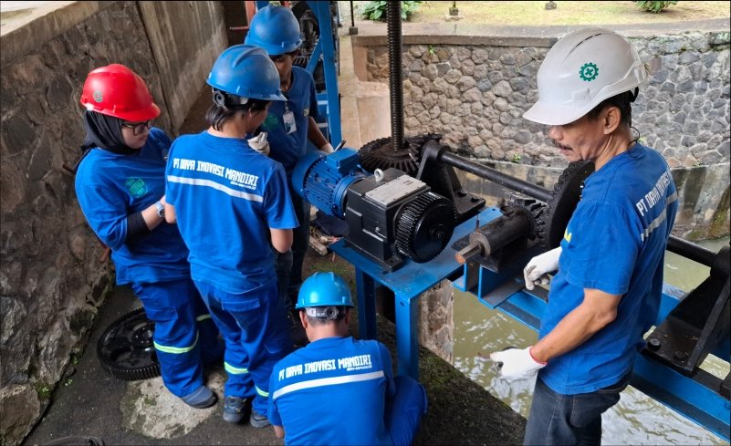 motorized water way hydro plant PT DIM