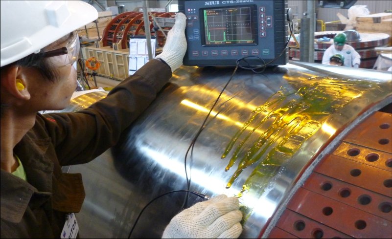 ultrasonic test ndt onsite PT DIM