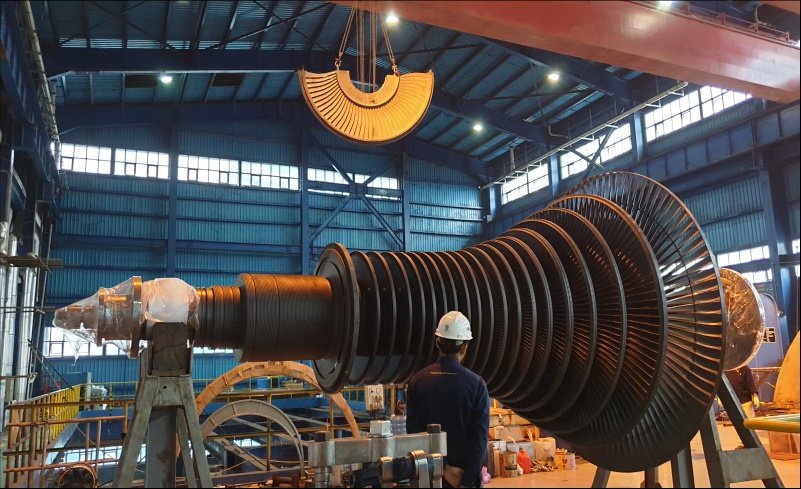 steam rotor turbine PT DIM